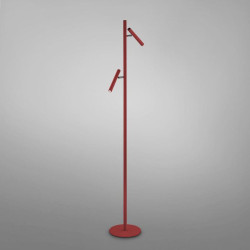 Lampadaire Led Rouge Double...