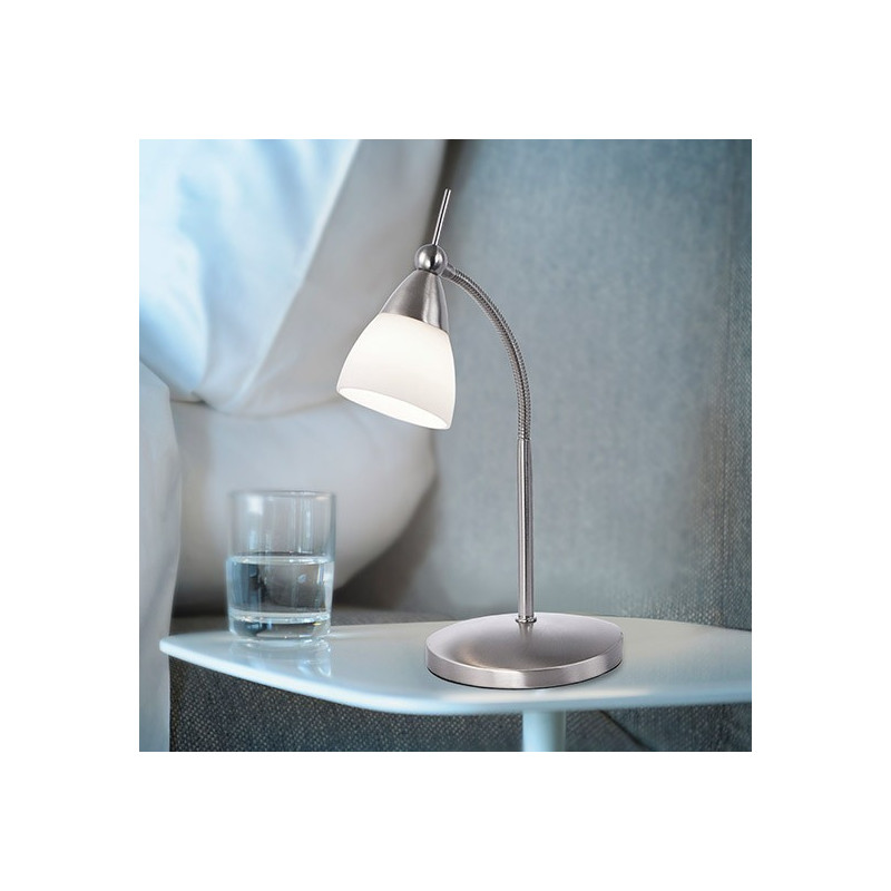 Lampe de Bureau, LED Lampe de Bureau Rechargeable avec Porte Stylo  Téléphone,Contrôle Tactile 3 Modes de Couleur Lumière & Luminosité  Dimmable,Cygne
